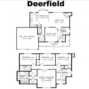 Deerfield floorplan